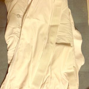 Lululemon white work out jacket